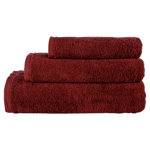 Burgundy terry towel Полотенце махровое бордо