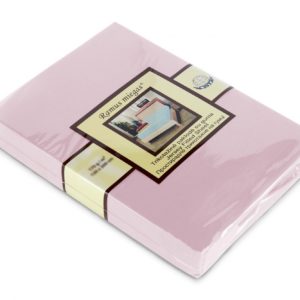 Sheet on an elastic band jersey Pastel rose.
