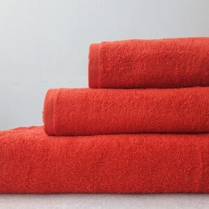 Terry towel red Turkmenistan
